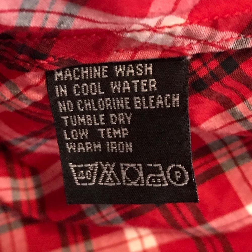 Polo Jeans Ralph Lauren plaid LS shirt sz Medium - Picture 7 of 7